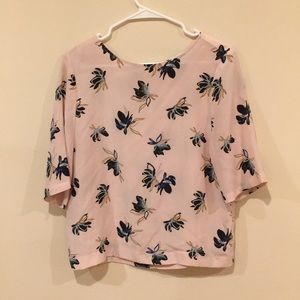 Amour Vert 100% silk top.